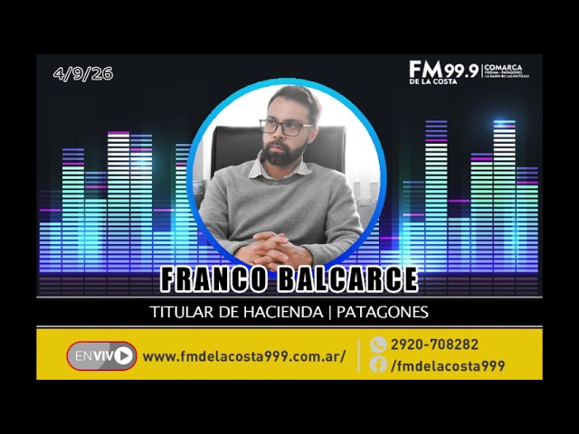 Franco Balcarce - FM DE LA COSTA 99.9 - 4/9/26