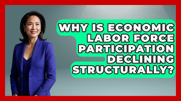 Why Is Economic Labor Force Participation Declining Structurally? - Macroecon Experts
