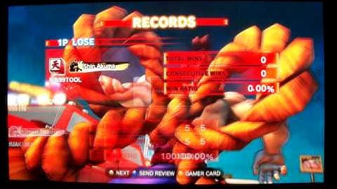 JR RODRIGUEZ ( AKUMA ) VS NIN99TOOL ( AKUMA ) STREET FIGHTER IV ON XBOX 360 GAME 5 SET 3