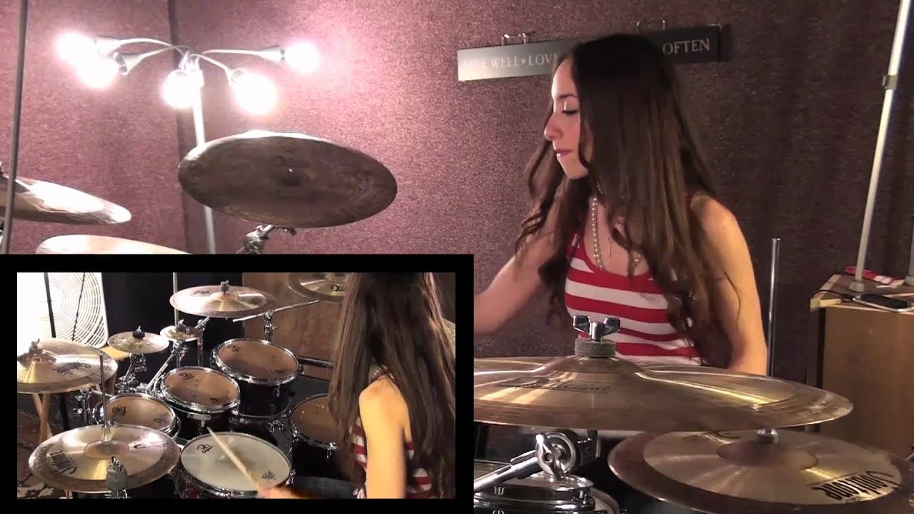 RED HOT CHILLI PEPPERS - GIVE IT AWAY - DRUM COVER BY MEYTAL COHEN