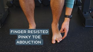 Finger Resisted Pinky Toe Abduction for Runners