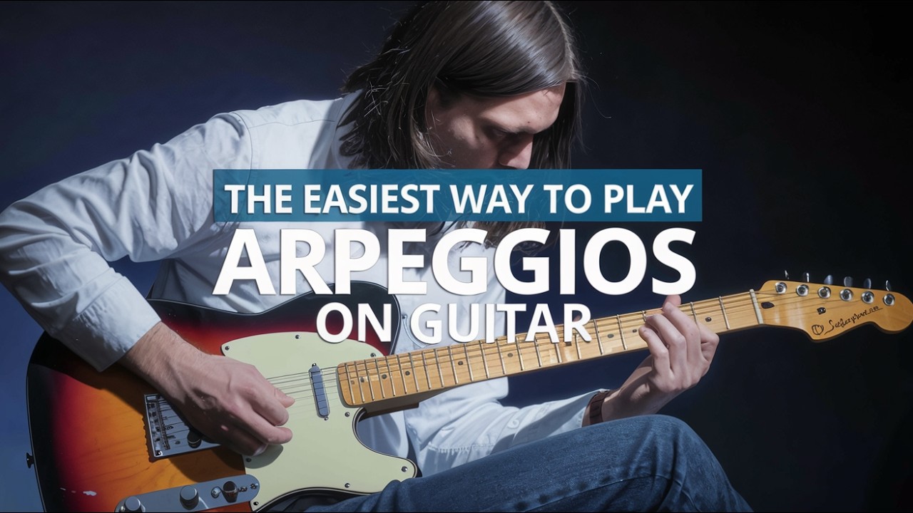 The Easiest Way to Play Arpeggios on Guitar - YouTube