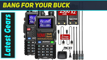 BAOFENG AR-5RM: Best Budget Ham Radio? Long Range Test & Features