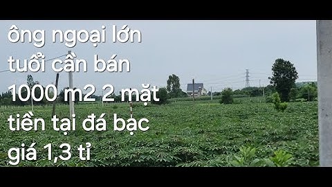 1000 m2 lô gốc 2 mặt tiền tại đá bạc châu đức giá rẻ quá rẻ