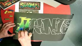 Chalk pastel Graffiti Word Demo screenshot 5