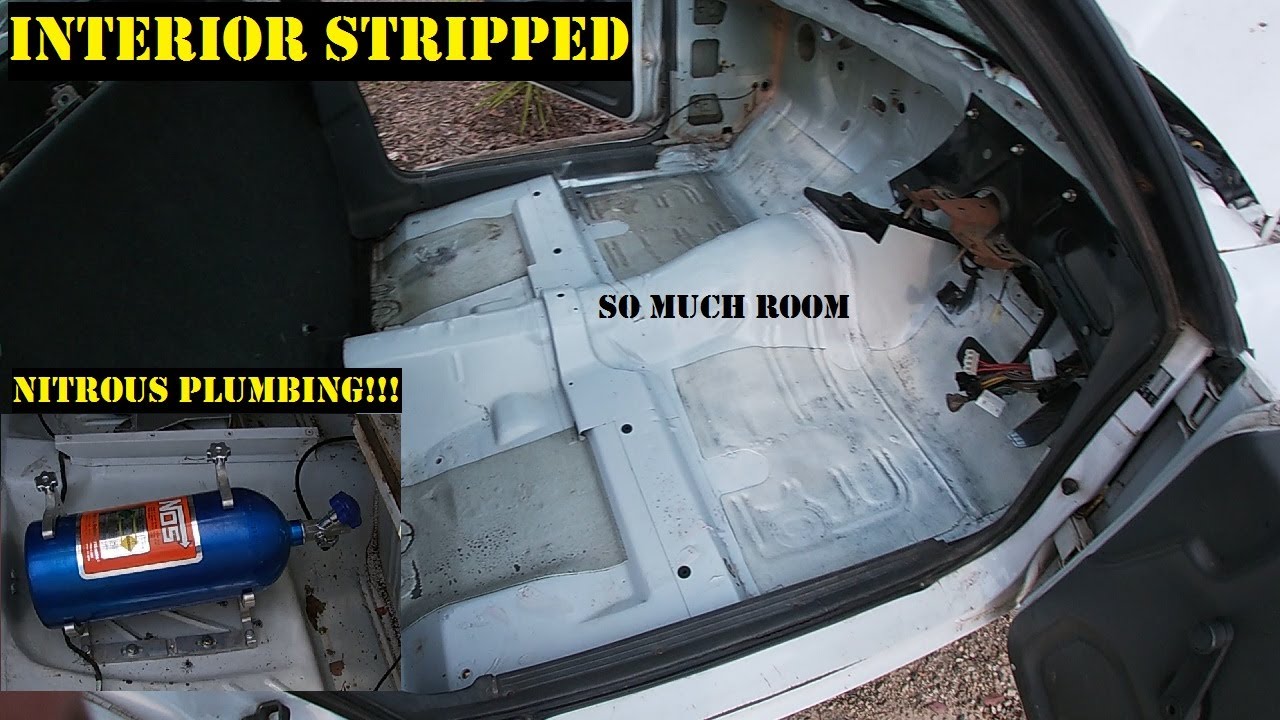 XG ute EP18: Interior Strip and Nitrous plumbing - YouTube