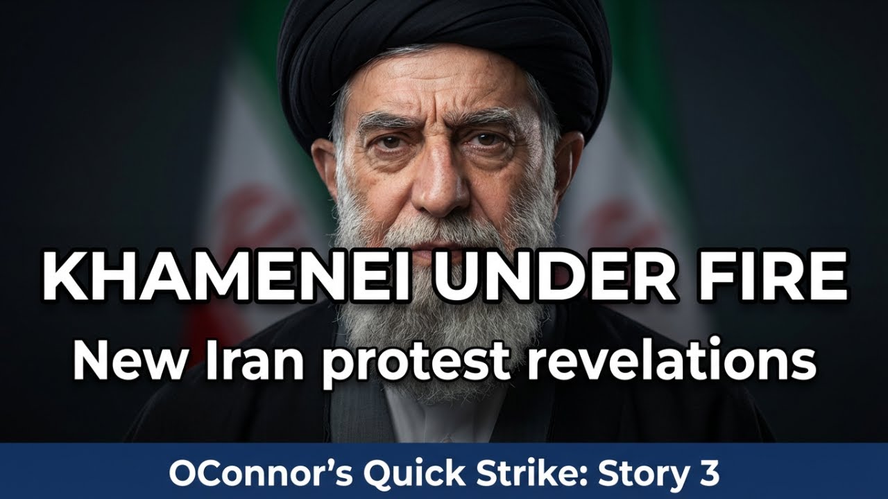 KHAMENEI'S SHOCKING CONFESSION: “Thousands” Killed in Iran Crackdown – BLAMES TRUMP