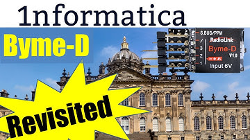 Radiolink Byme D Gyro Stabilizer Revisited. Setup and Flight