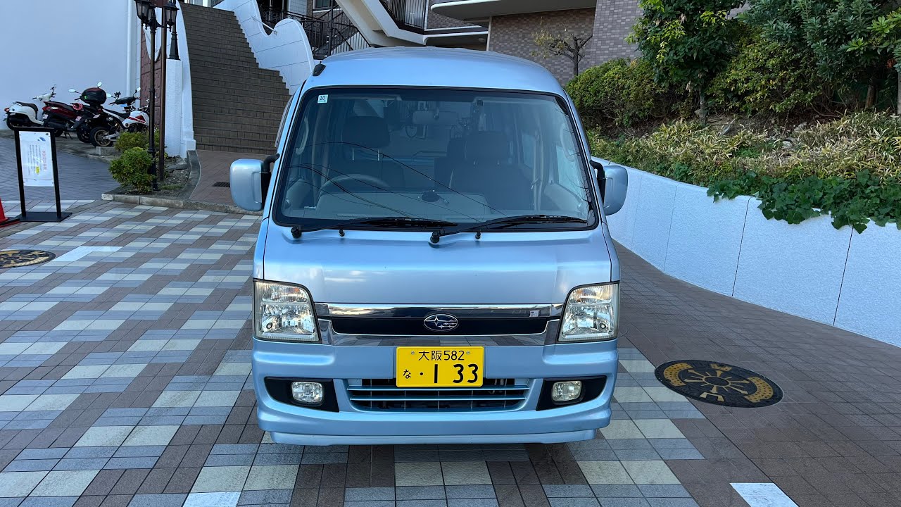 サンバーツーリング　走行動画  2008年式 4WD 5MT NA  135000km