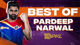 Pardeep Narwal's Best Raids in PKL Season 10 | Pro Kabaddi League