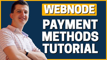 How To Add Payment Method In Webnode