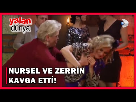 Nişanda Nursel ve Zerrin Kavga Etti! - Yalan Dünya 86.Bölüm