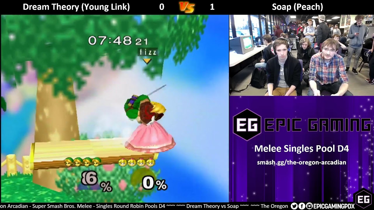 The Oregon Arcadian - Melee Singles Pools D4 - Dream Theory vs Soap