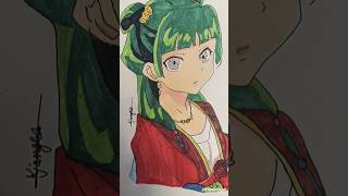 #AnimeArt#AnimeDrawing #AnimeGirl #DrawingShorts #ArtistLife #HandmadeArt #SketchToColor#AnimeShorts