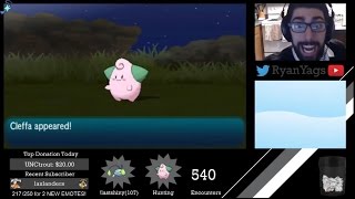 Shiny Cleffa via SOS in Pokemon Sun and Moon