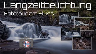 Langzeitbelichtung - unterwegs am Fluss