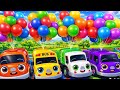 “Wheels on the Bus | Fun Nursery Rhyme for Kids with Sing Along & Colorful Animation!”