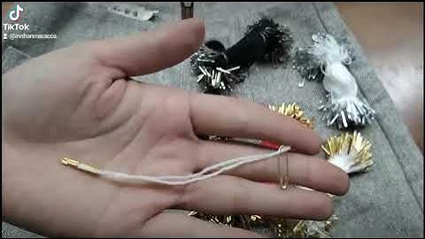 Dây treo tag quần áo đầu Kim băng loại cao cấp cho thương hiệu của Bạn #daytreomac #daytreotag