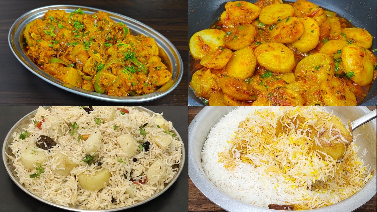Cooking Rwith Ria Aloo Recipe Delicious Aloo Recipes | Aloo Katliyan, Aloo Masala, Aloo Pulao and ...