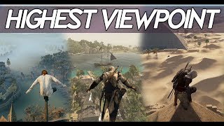 AC Origins HIGHEST VIEWPOINT Comparison VS AC Black Flag VS AC Unity 2017
AC Origins HIGHEST VIEWPOINT Comparison VS AC Black Flag VS AC Unity UPDATED SEPTEMBER 2017 !!
DRAW DISTANCE COMPARISON WHOLE MAP AREA !!
Assassins Creed Origins is an upcoming action-adventure video game developed by Ubisoft Montreal and published by Ubisoft. It is the tenth major installment in the Assassins Creed series and the successor to 2015s Assassins Creed Syndicate. It is scheduled to be released worldwide on October 27, 2017, for Microsoft Windows, PlayStation 4 and Xbox One.
Glitches parkour , easter eggs , quests, tips and tricks , new customization, unlock items, secret locations , cheat codes , different endings , vehicle locations , money making tips , online new weapons , funny moments & more coming soon !!
The Best & Most Anticipated Upcoming New Games in 2017 !
NEW GAMEPLAY ! NEW TRAILERS ! + RELEASE INFO !
1080p Gameplay & Trailer 2017 2018 !
Dont forget to click shiny red subscribe button! and hit like!
If u enjoy the video.. more awesome gameplay and trailers of best video games coming soon.
Thanks for watching :D AC Origins HIGHEST VIEWPOINT Comparison VS AC Black Flag VS AC Unity 2017