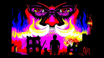 Pixel Art - Ares by trixs 2024 - ZX Spectrum OCP Art studio