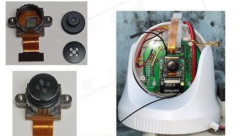 OV2640 Lens for ESP32CAM applications (一）Button Lens ,  F = 3.7mm/6mm, can be used for spy camera