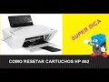 COMO  DESPROTEGER CARTUCHO ORIGINAL HP  662 664  PARA  RECARREGAR