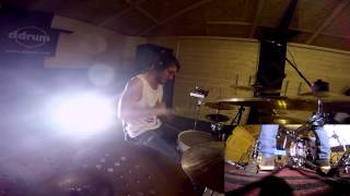 Kappa (Elyne) playing "What Burns Inside" | The DrumHouse