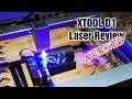 Xtool d1 laser engraver review  operation