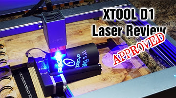 Xtool D1 Laser Engraver Review & Operation