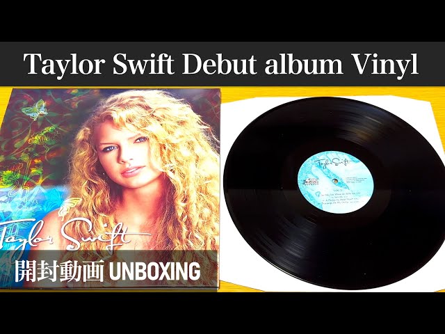 Taylor Swift】Debut album Vinyl【UNBOXING】【テイラー・スウィフト