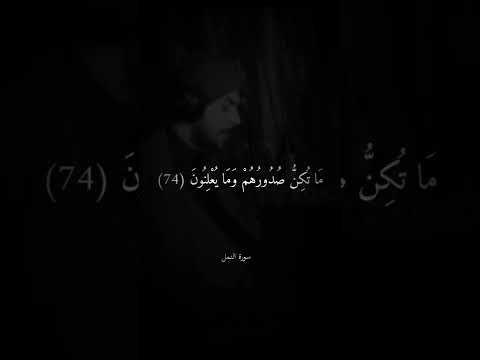و إن ربك ليعلم ما تكن صدورهم اسلام صبحي