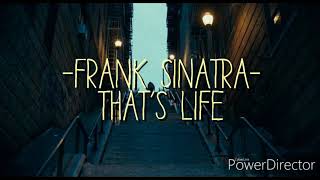 Lyric Video- That's Life by Frank Sinatra