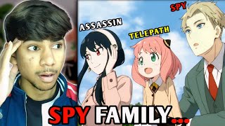 This Family Is Insane😳Spy Father - Assassin Mother - Telepath Daughter🔥SPY X FAMILY Review In Hindi😍