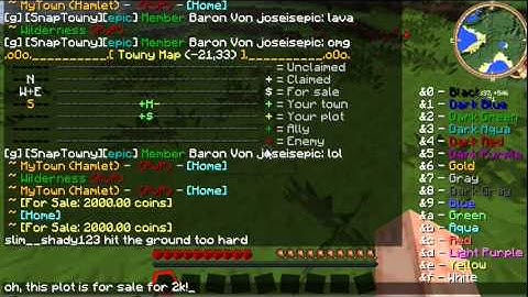 Towny Private plots & permissions