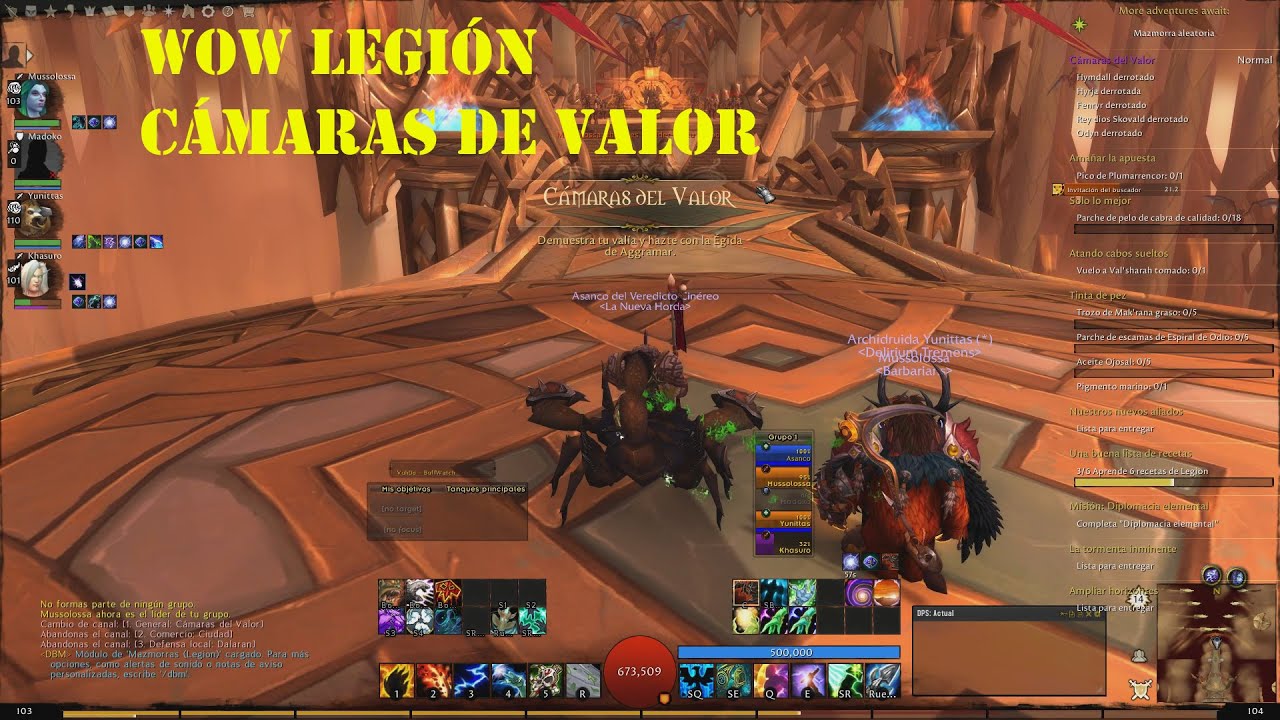 WOW LEGI N MAZMORRAS CURANDO EN LAS C MARAS DE VALOR CON CHAM N 