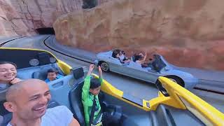 Disneyland - Family on Radiator Springs Racers