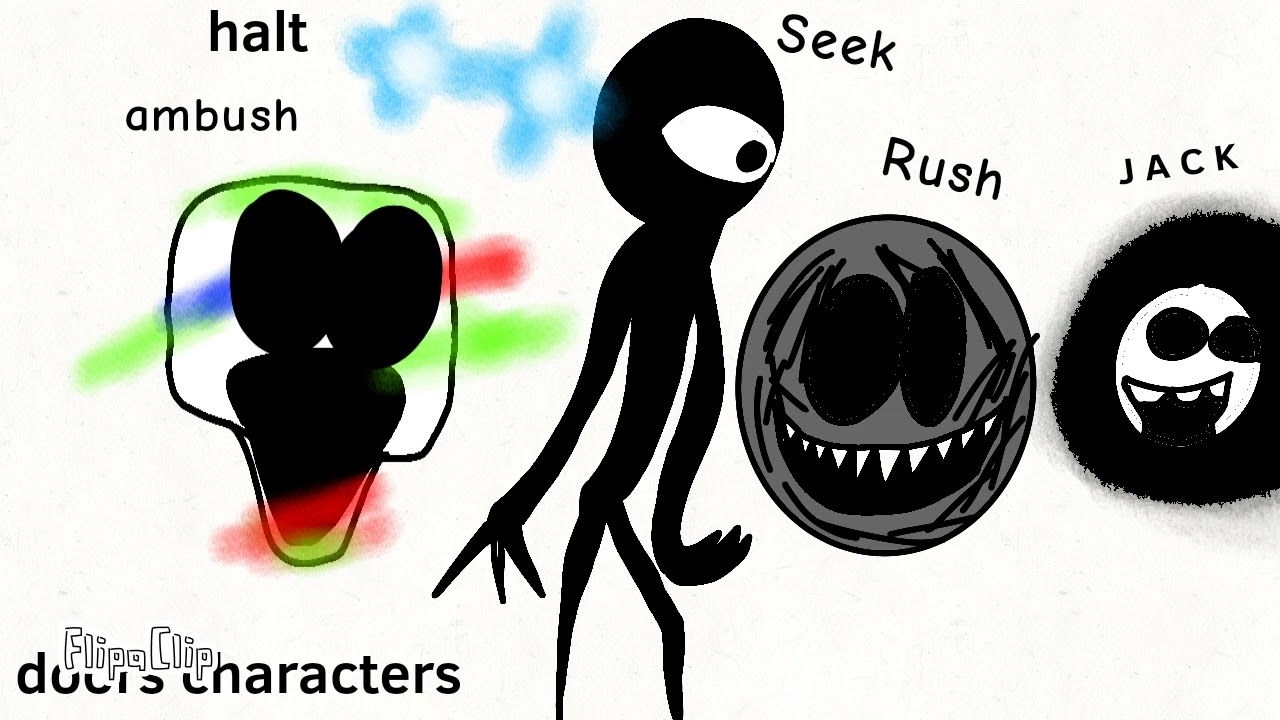 My Favourite Doors Characters read Description YouTube