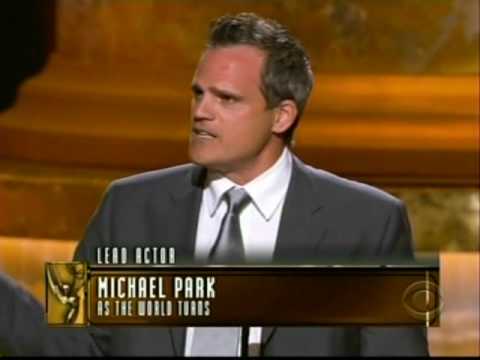 Michael Park wins the 2010 Daytime Emmy for Outstanding Lead Actor for his role as Jack Snyder on As the World Turns.