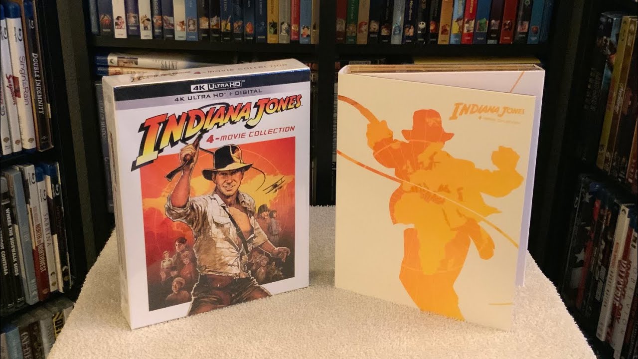 Indiana Jones 4K Collection Review + Unboxing / Menu