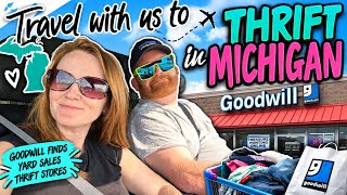 Traveling to thrift in Michigan! Full time reseller