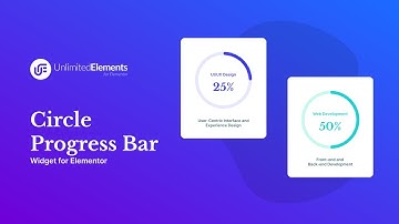 Circle Progress Bar Widget for Elementor