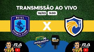 BETEL x QFC AO VIVO 🔥 | COPA BRASILEIRINHO SUB-16 | 18/03 ÀS 09H | ARENA MASTERVILLE