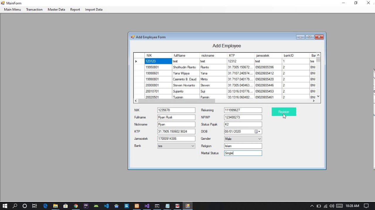 employee management system project in java without database employee management system project in java without database