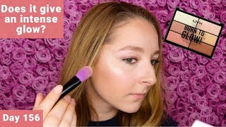 Uganda tegnebog Globus NYX Born To Glow Highlight Palette Review, Swatches, and Tutorial | Day 156  of Trying New Makeup - YouTube