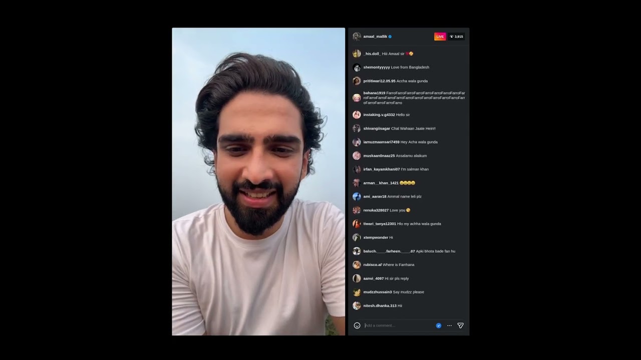 amaal mallik | instagram live |  2026 Jan 30