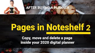 DON'T BREAK THE LINKS in Noteshelf 2! How copying pages is different than in Goodnotes 5, Notability