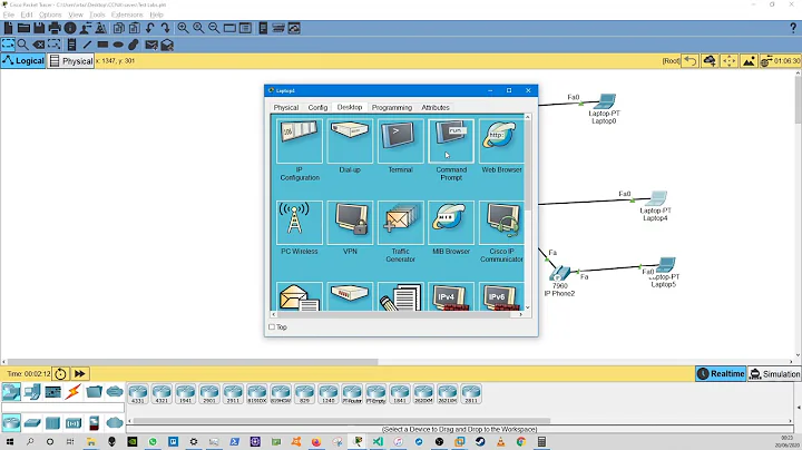CCNA 2.2.a: How to configure Vlans In Trunk PORTS LAB (Part 2, trunk port)