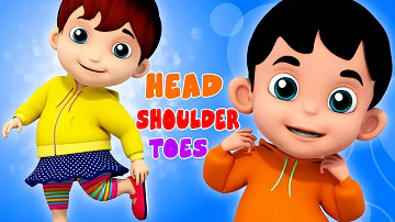 Head Shoulders Knees And Toes | Nursery Rhymes Songs For Kids | Baby Rhyme