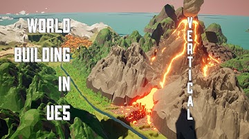 Unreal Engine 5, Medieval Low Poly World Building! [Part 59] Vertical!